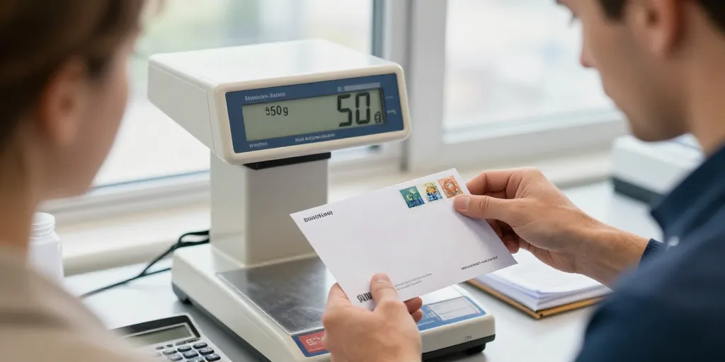 tarif lettre 50 g